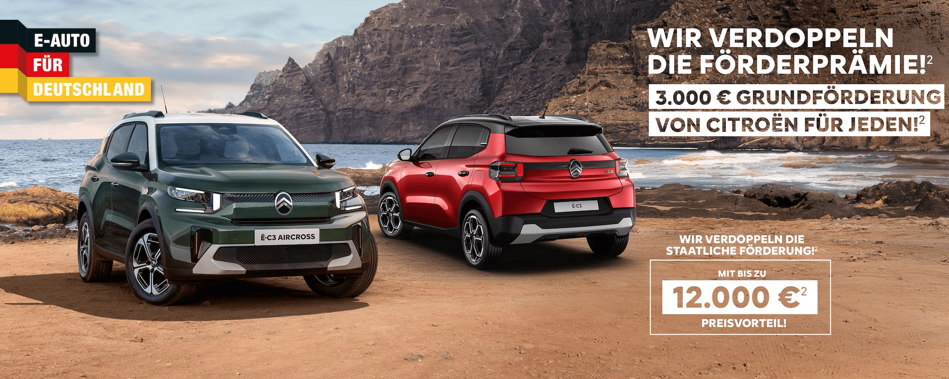 Citroën Förderprämie – Jetzt bis zu 12.000 € sichern